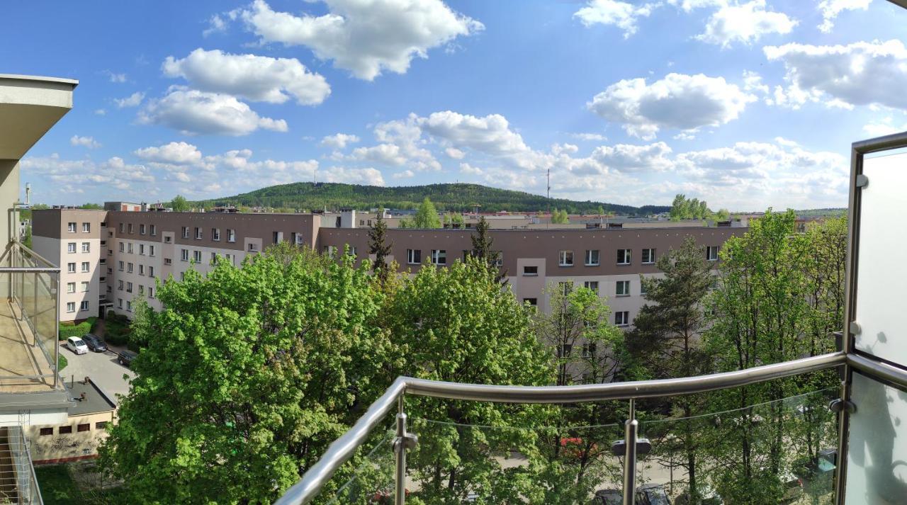 Blue Sky - Apartament Z Pieknym Widokiem Na Gore Telegraf Kielce Kültér fotó